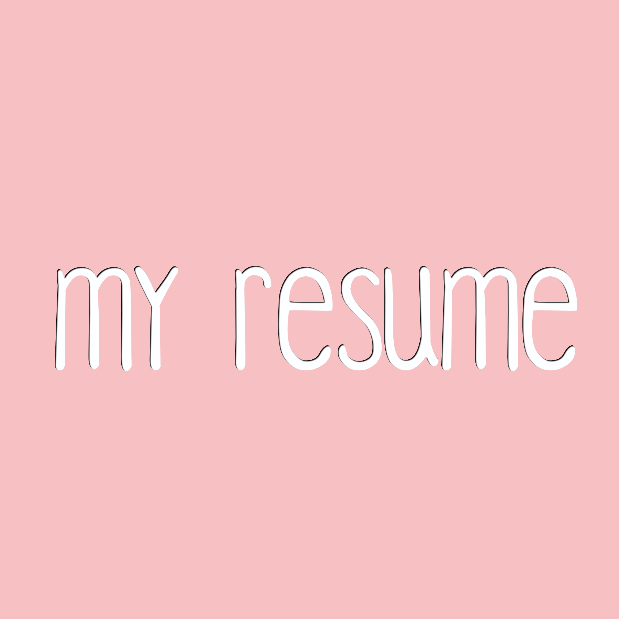 resume